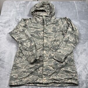 ORC Industries Parka Improved Rainsuit Jacket Green Camouflage Size Small